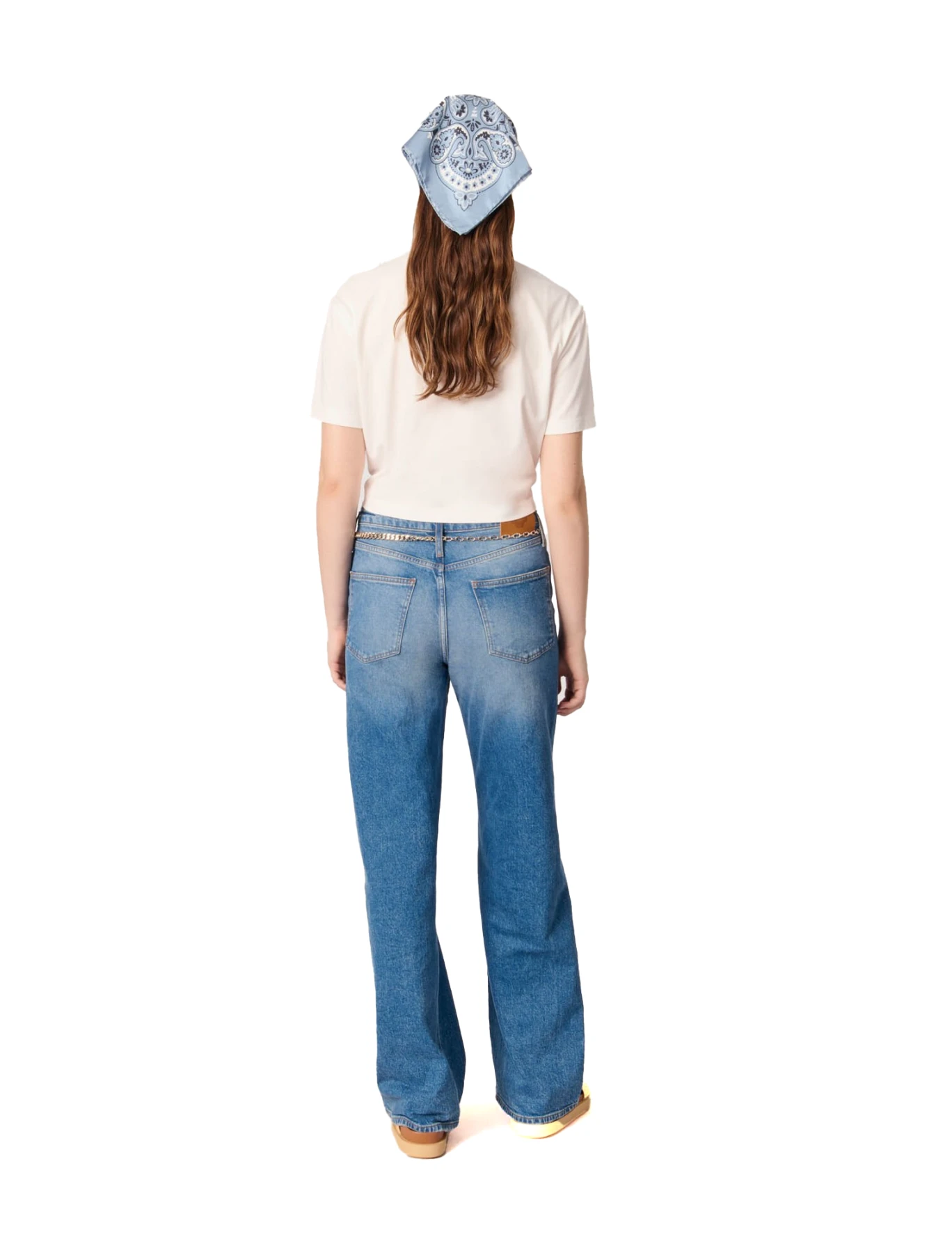 Tie-front T-shirt with Print Gallery