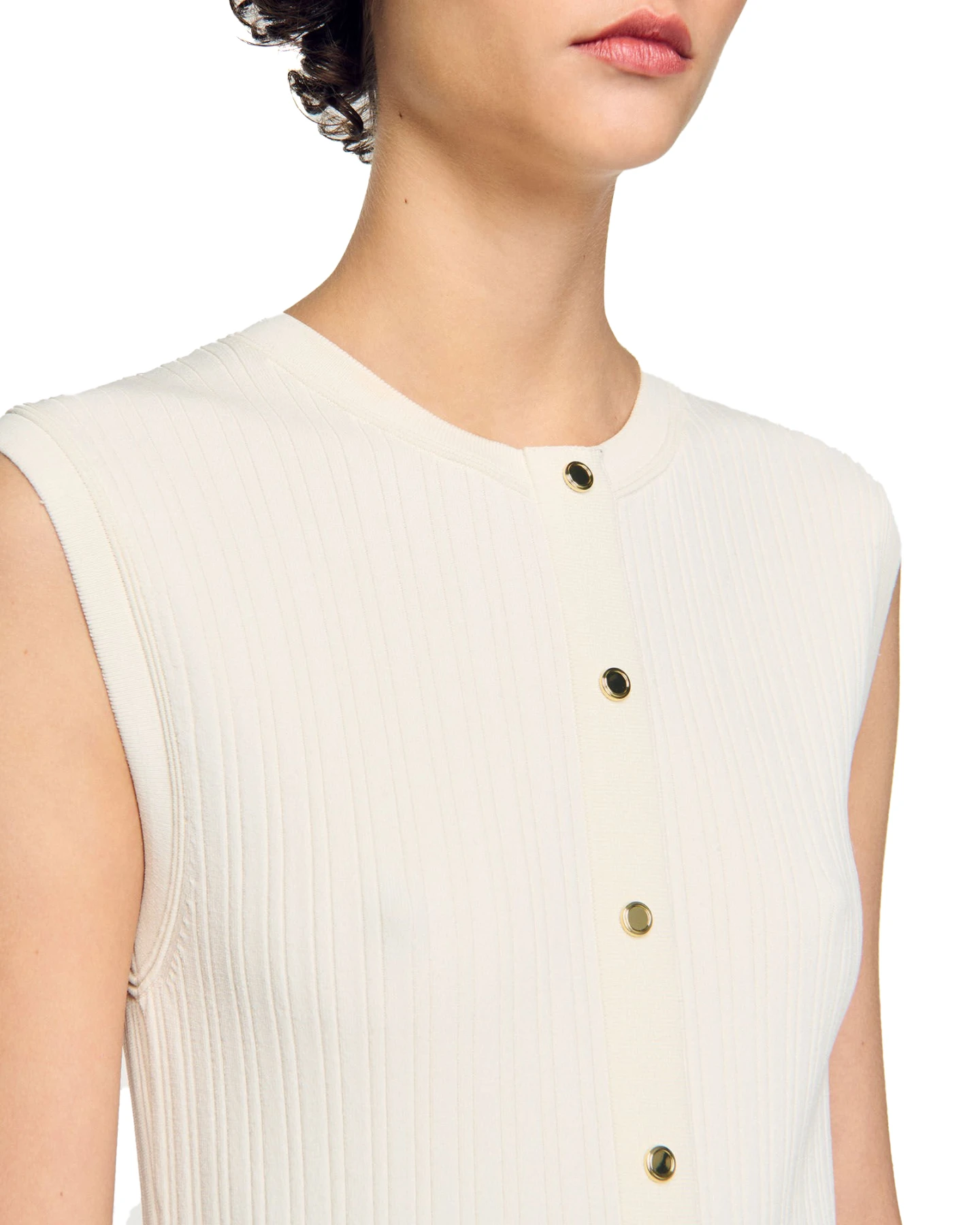 Rib Knit Short Dress Gallery