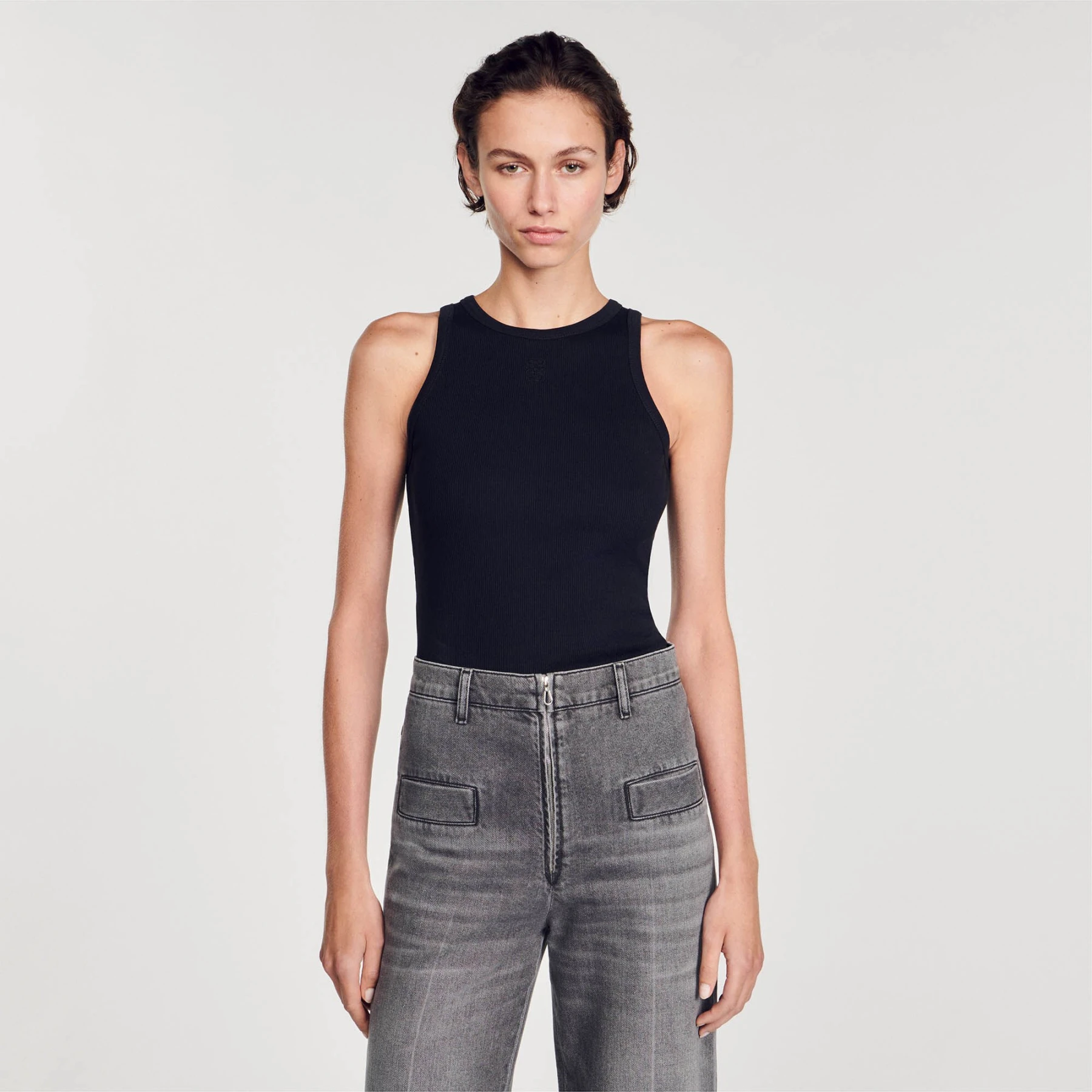 Embroidered Vest Top Gallery