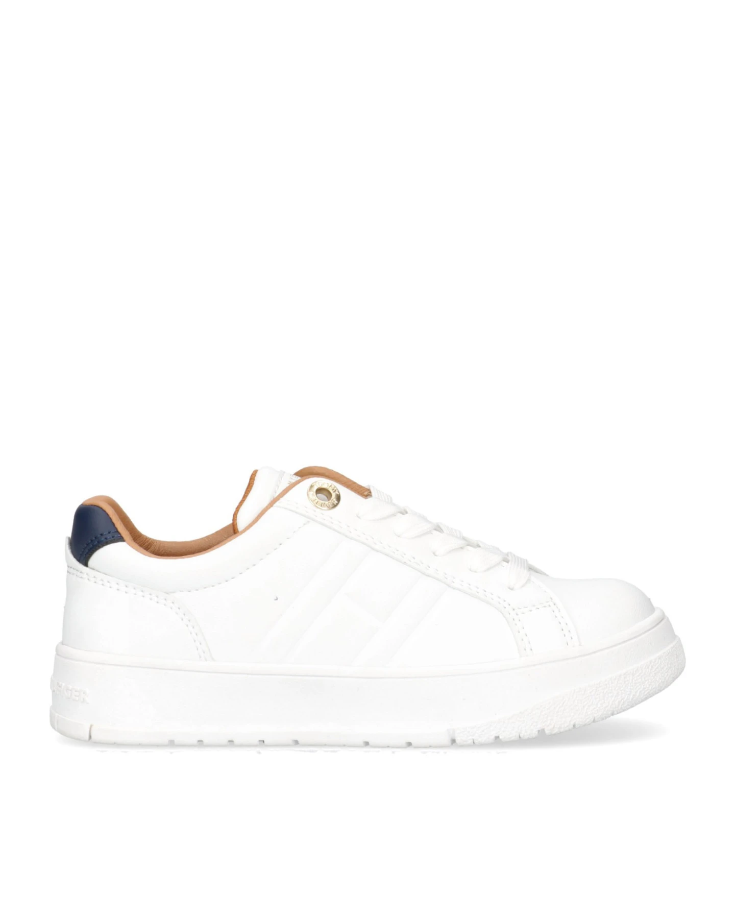 Low-Cut Lace-Up Leather Sneakers Gallery