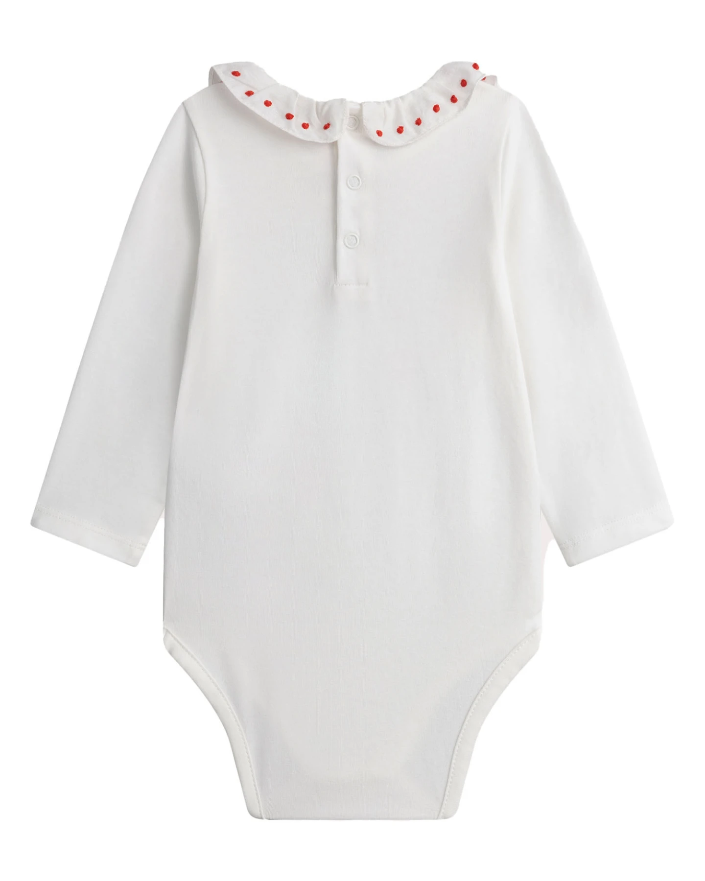 Ecru Collared Bodysuit Gallery