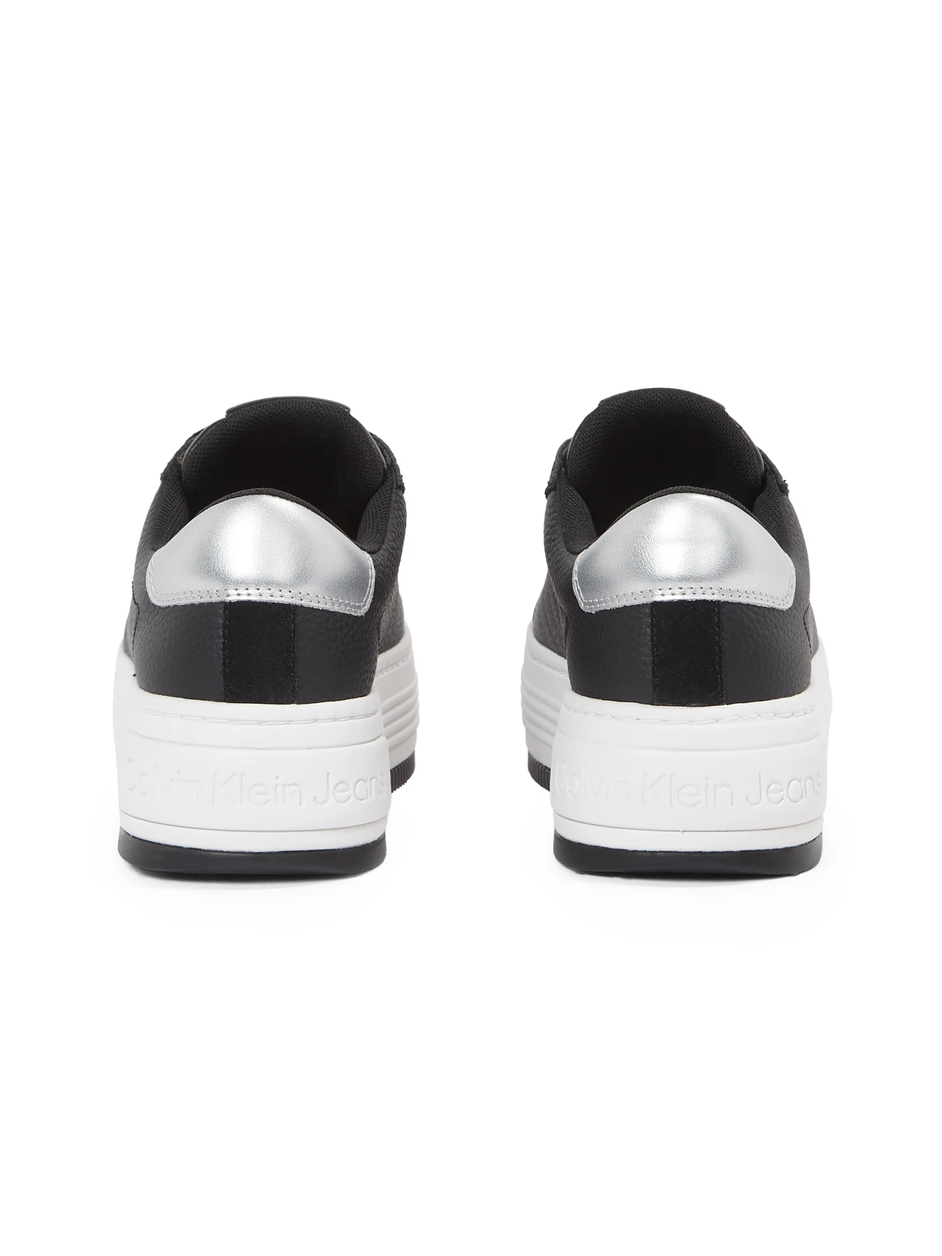 Bold Flatform Leather Low Trainers Gallery