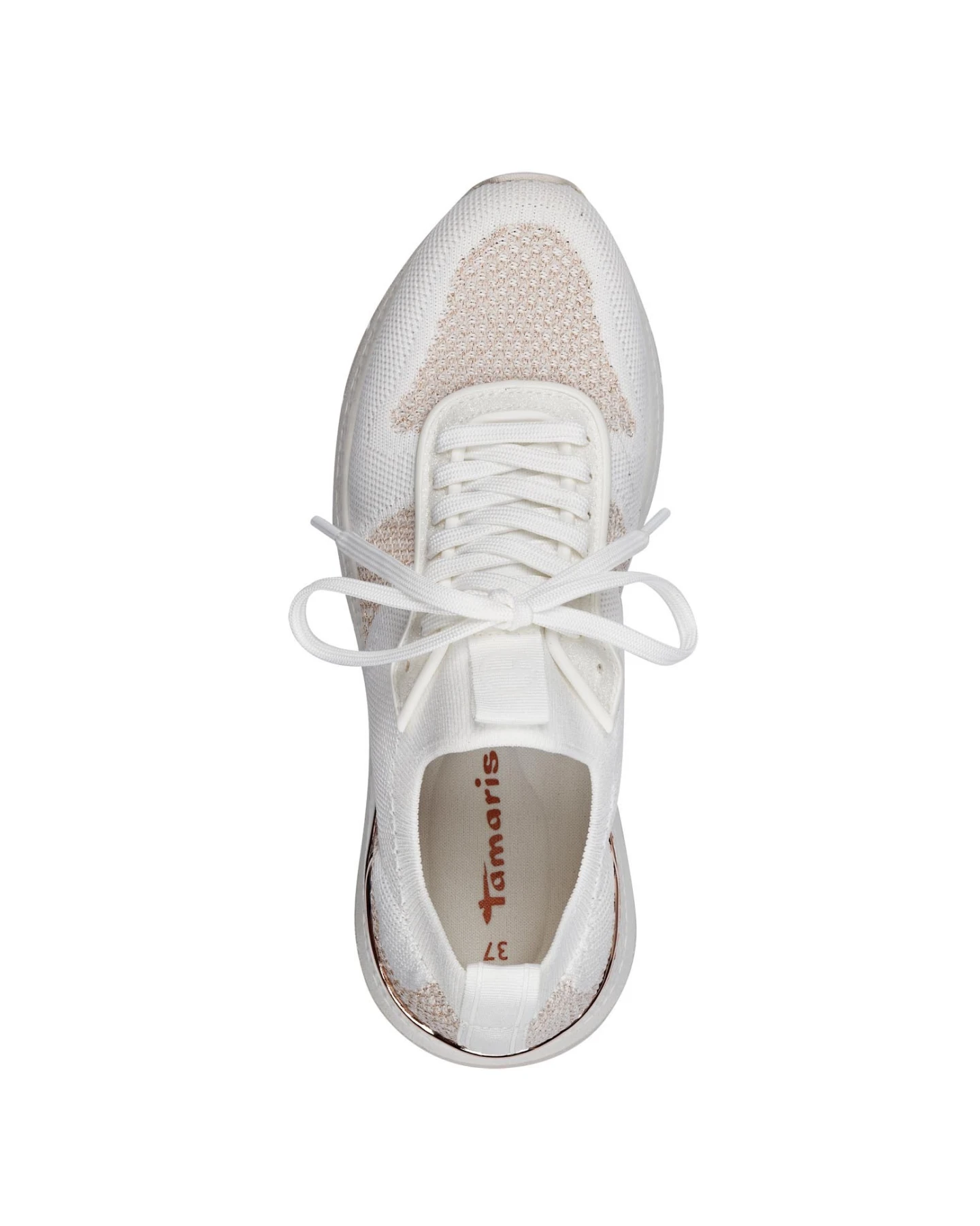  Lace-Up Knitted Sneakers Gallery