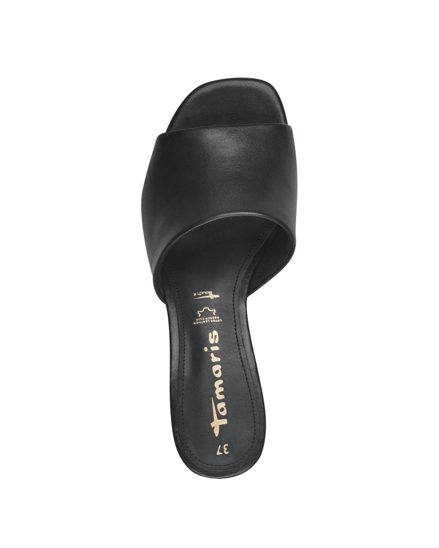  Leather Block Heel Mules Gallery