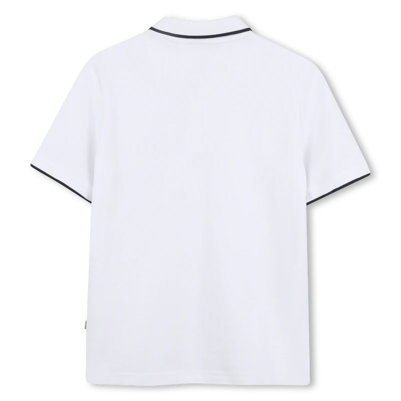 Logo-Embroided Cotton Polo Shirt Gallery