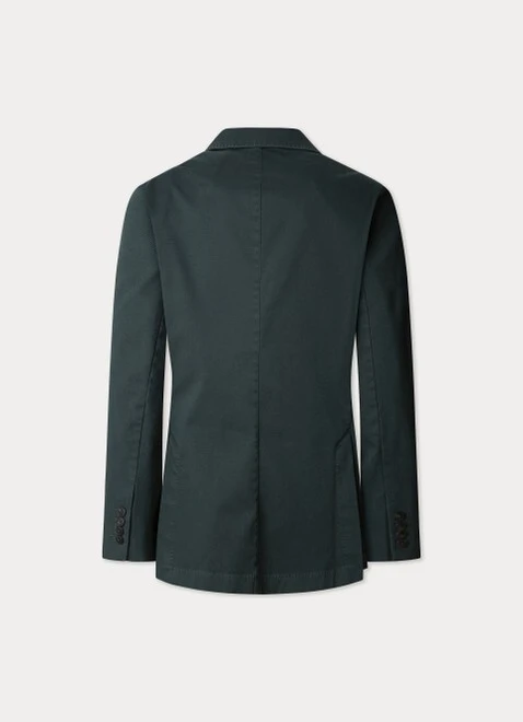  Garment Dyed Textured Blazer Gallery