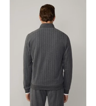 Pinstripe Full Zip Sweat Gallery