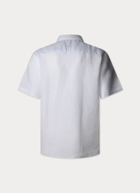  Tailored Fit Linen Short Sleeve T-shirt Gallery