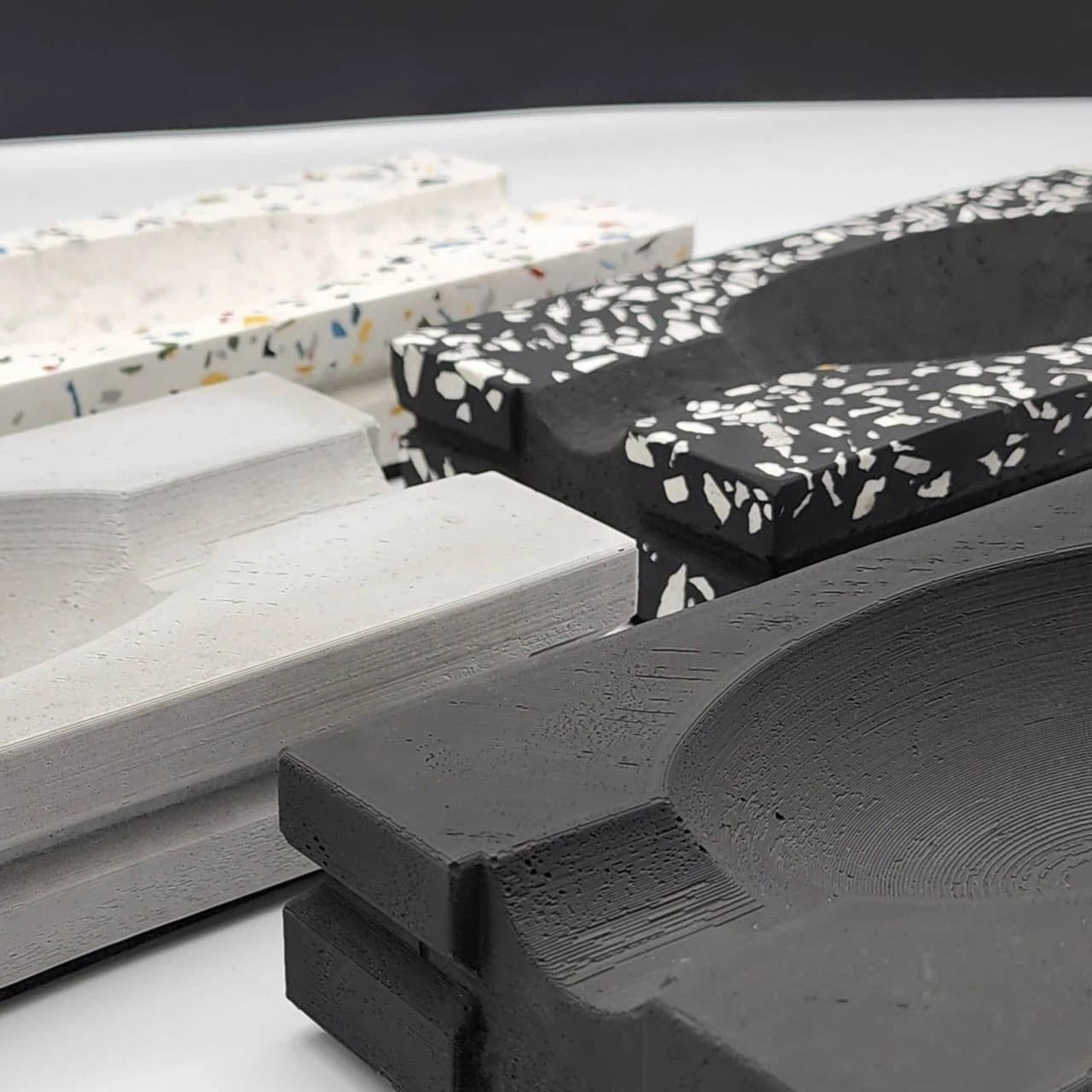 The Fellow Ashtray Terrazzo Black  Gallery