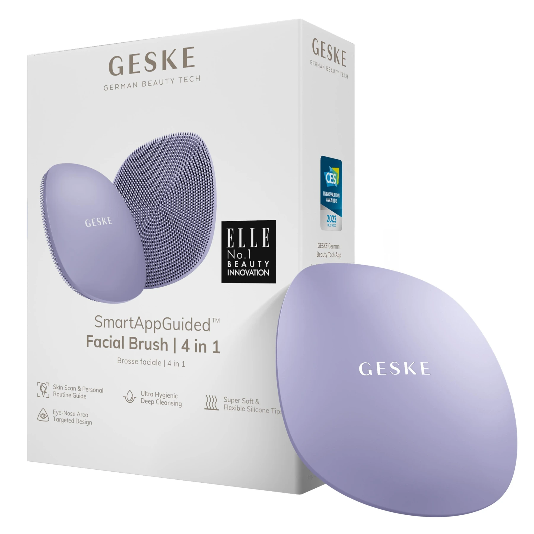 Facial Brush | 4 in 1 - PURPLE Gallery