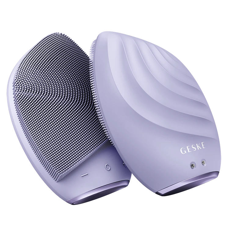 Sonic Facial Brush | 5 in 1 - PURPLE Gallery