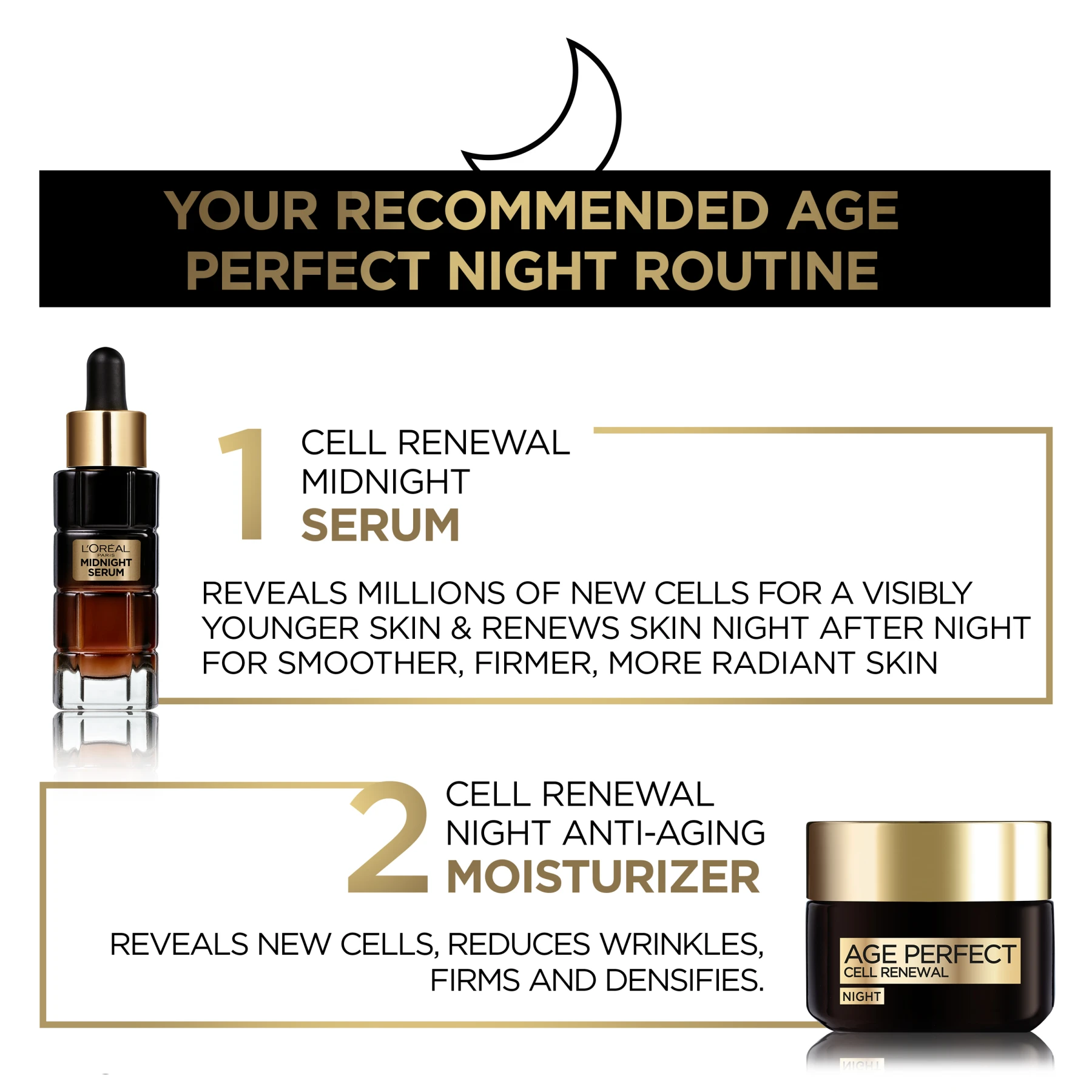 L'Oreal Paris Age Perfect Cell Renewal Midnight Serum Gallery