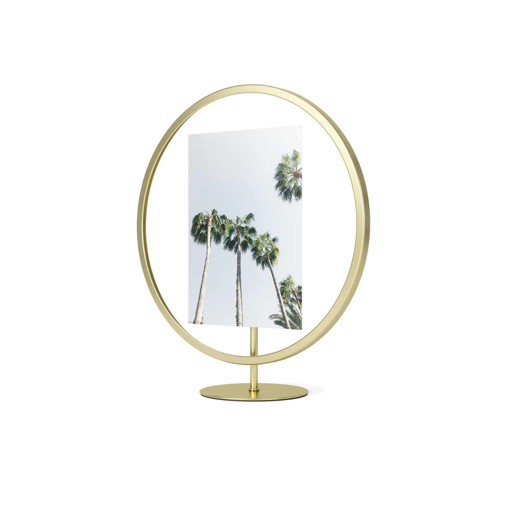  Infinity Picture Frame 5x7 Matte Brass Gallery