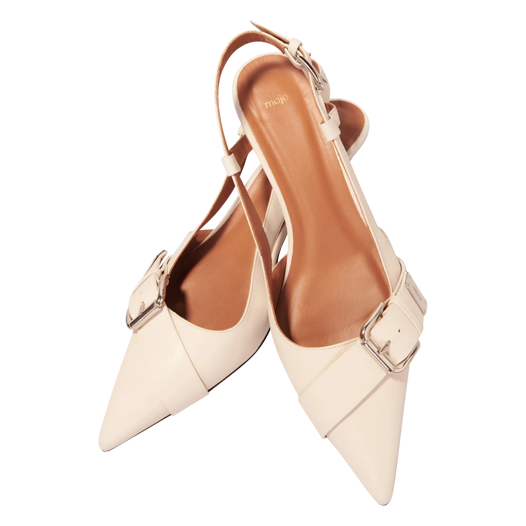 Slingback Pumps With Double Buckles Gallery