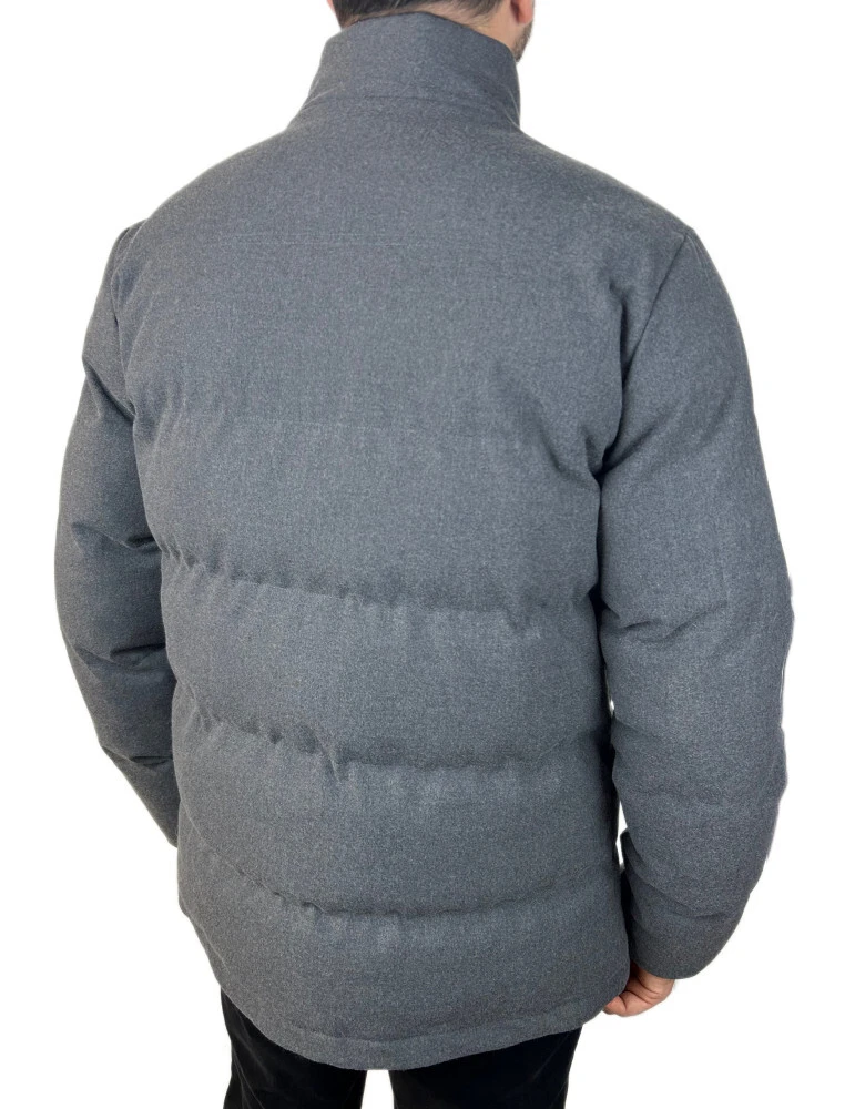 Quilted Zip-Up Parka Jacket Gallery