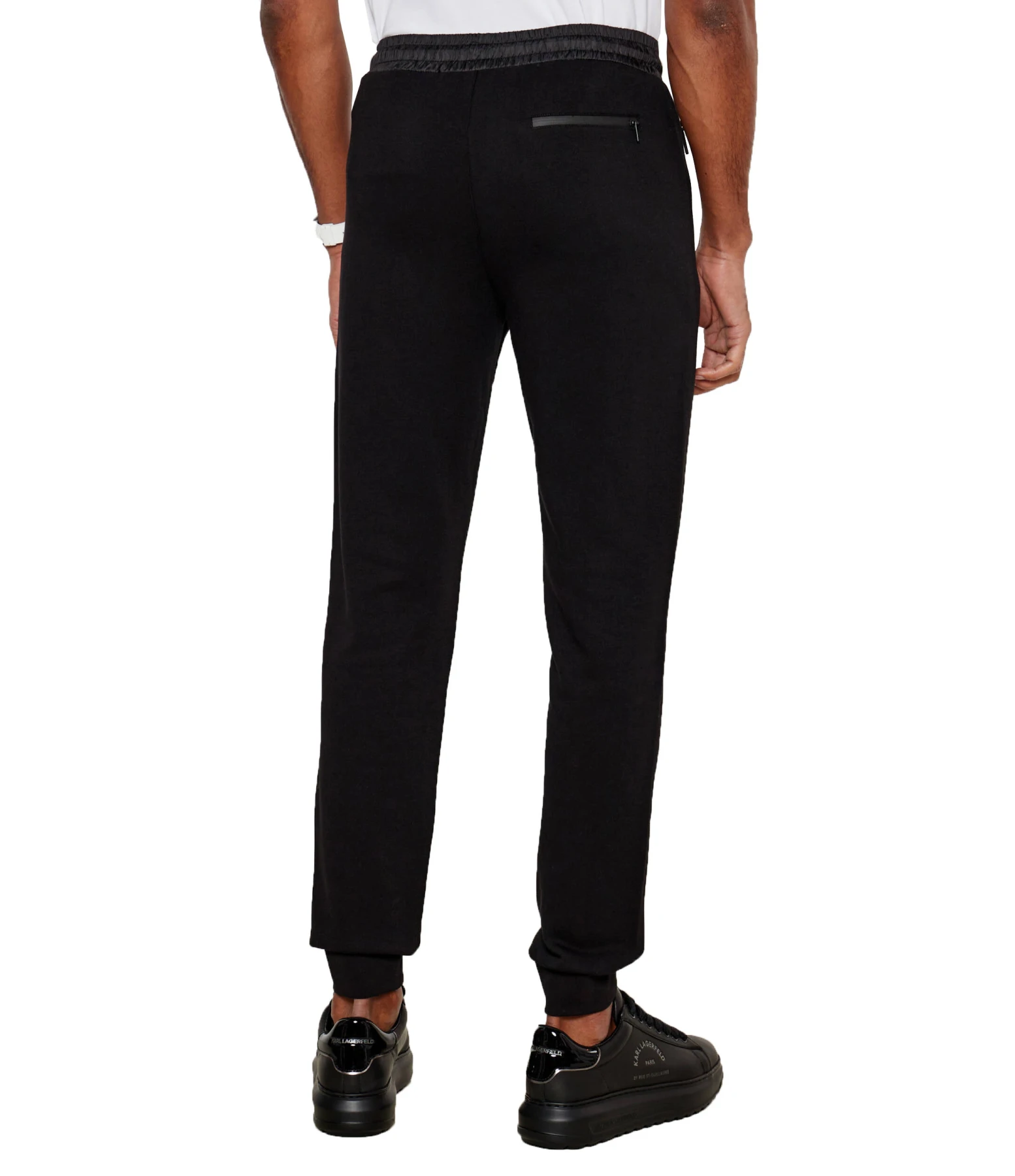 Logo Sweatpants with Stripe Waistband Gallery