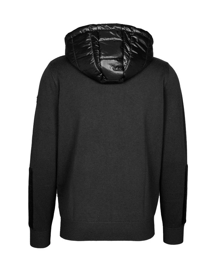 Hooded Jacket with Patch Detail Gallery