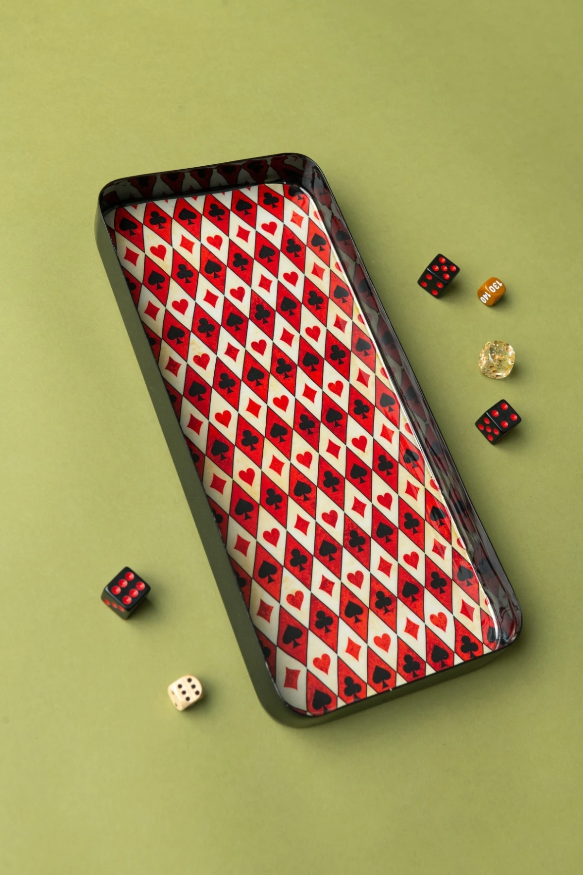  Playing Cards Red Tray 13 x 29 cm Gallery