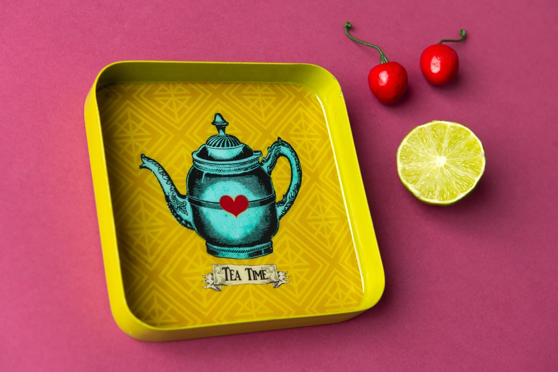  Tea Party 6 Tray 15 x 15 cm Gallery