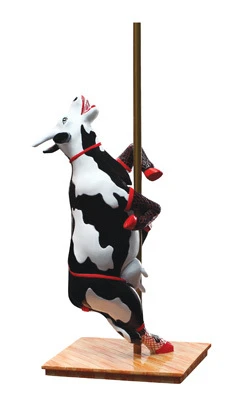  Vaca Tubo Cow Medium Statue Gallery