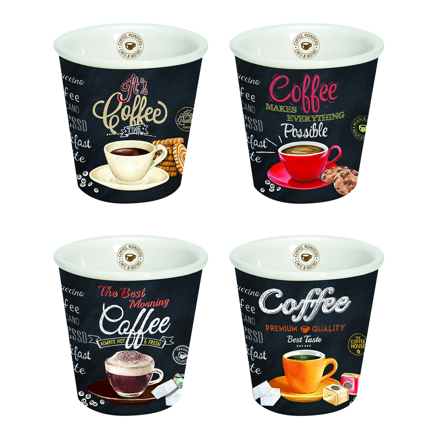  Espresseo Set Of 4 Pieces Gallery