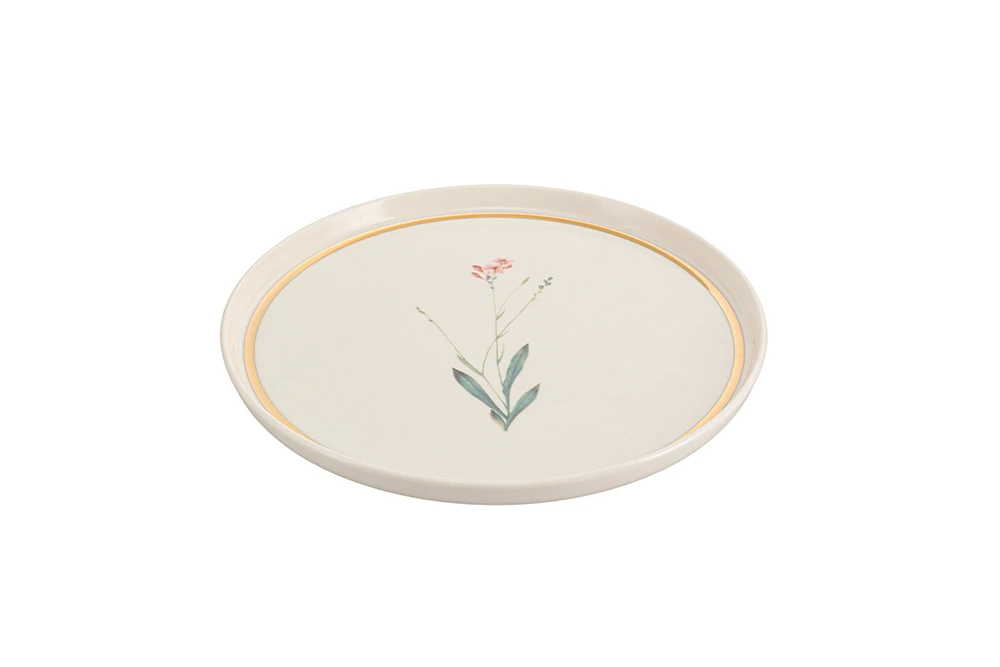  Botanical Design 4 Flat Plate 21cm Gallery