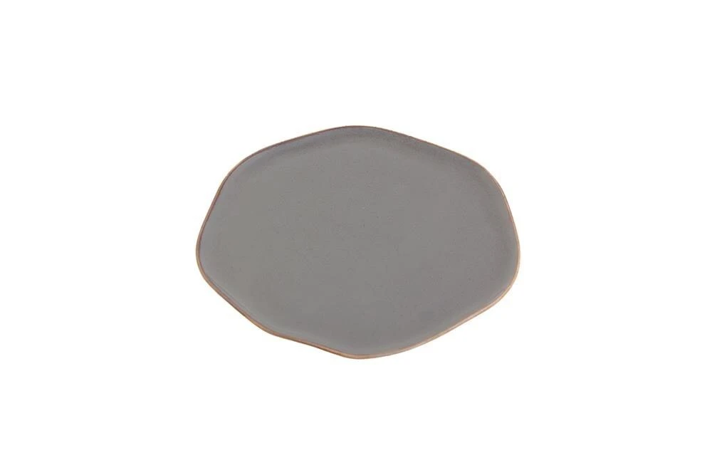  Pure Seasons Dark Grey Flat Plate 21cm Gallery