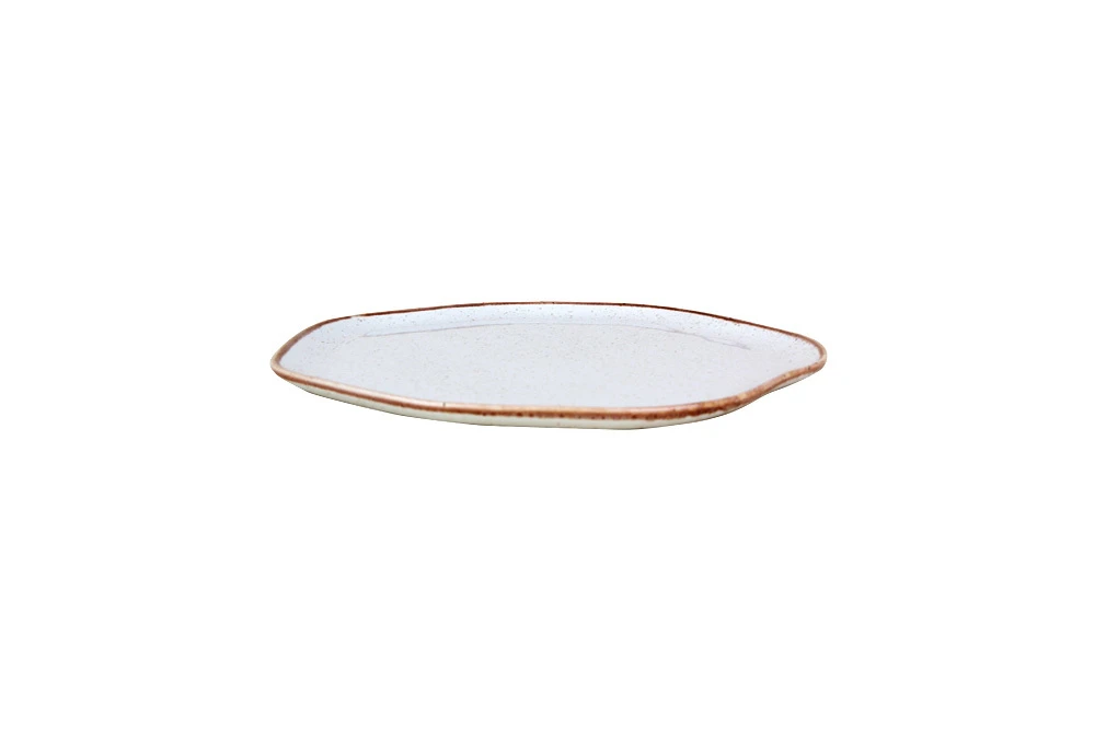  Pure Seasons Beige Flat Plate 21cm Gallery