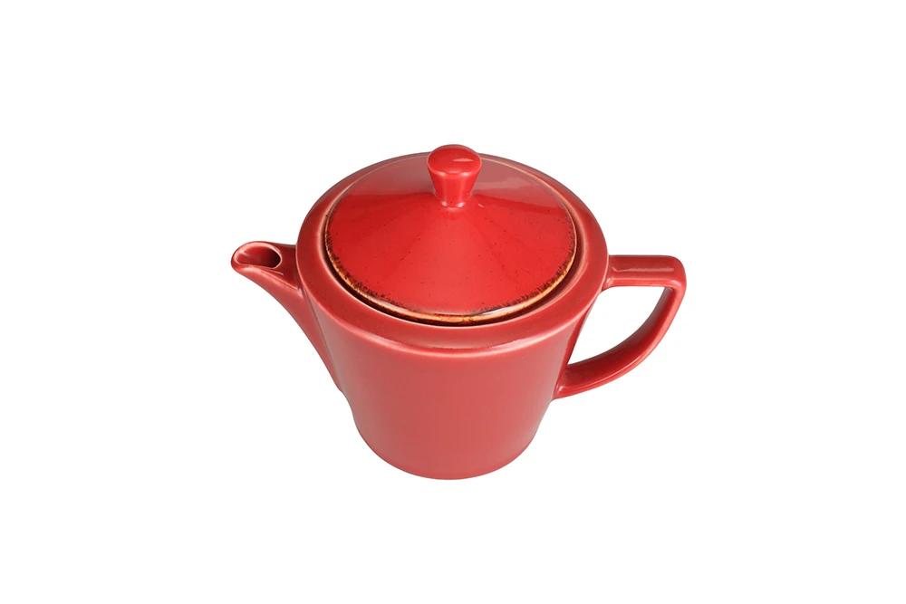  Seasons Red Teapot with Lid 500cc Gallery