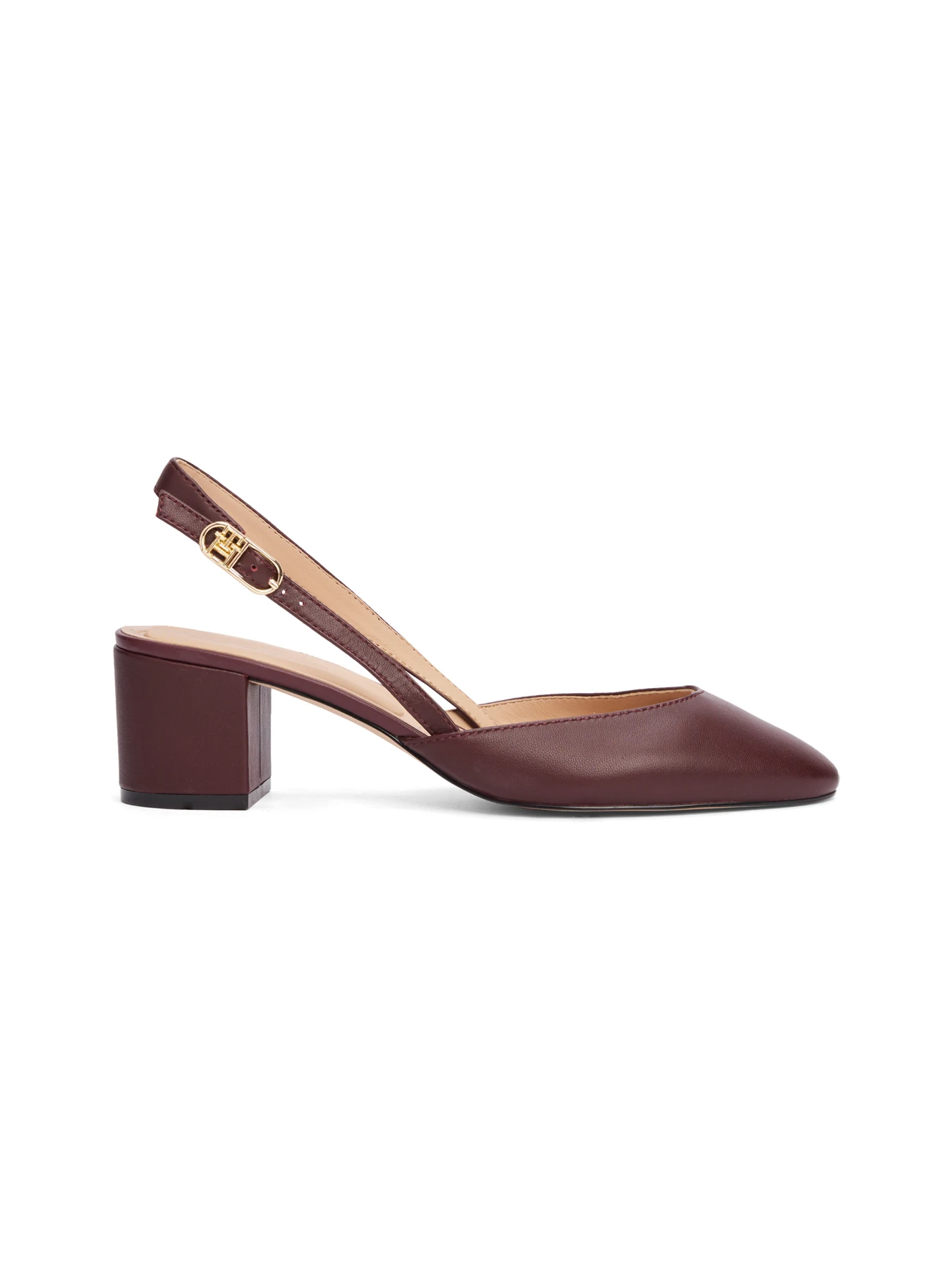  Smooth Leather Slingback Pumps Gallery