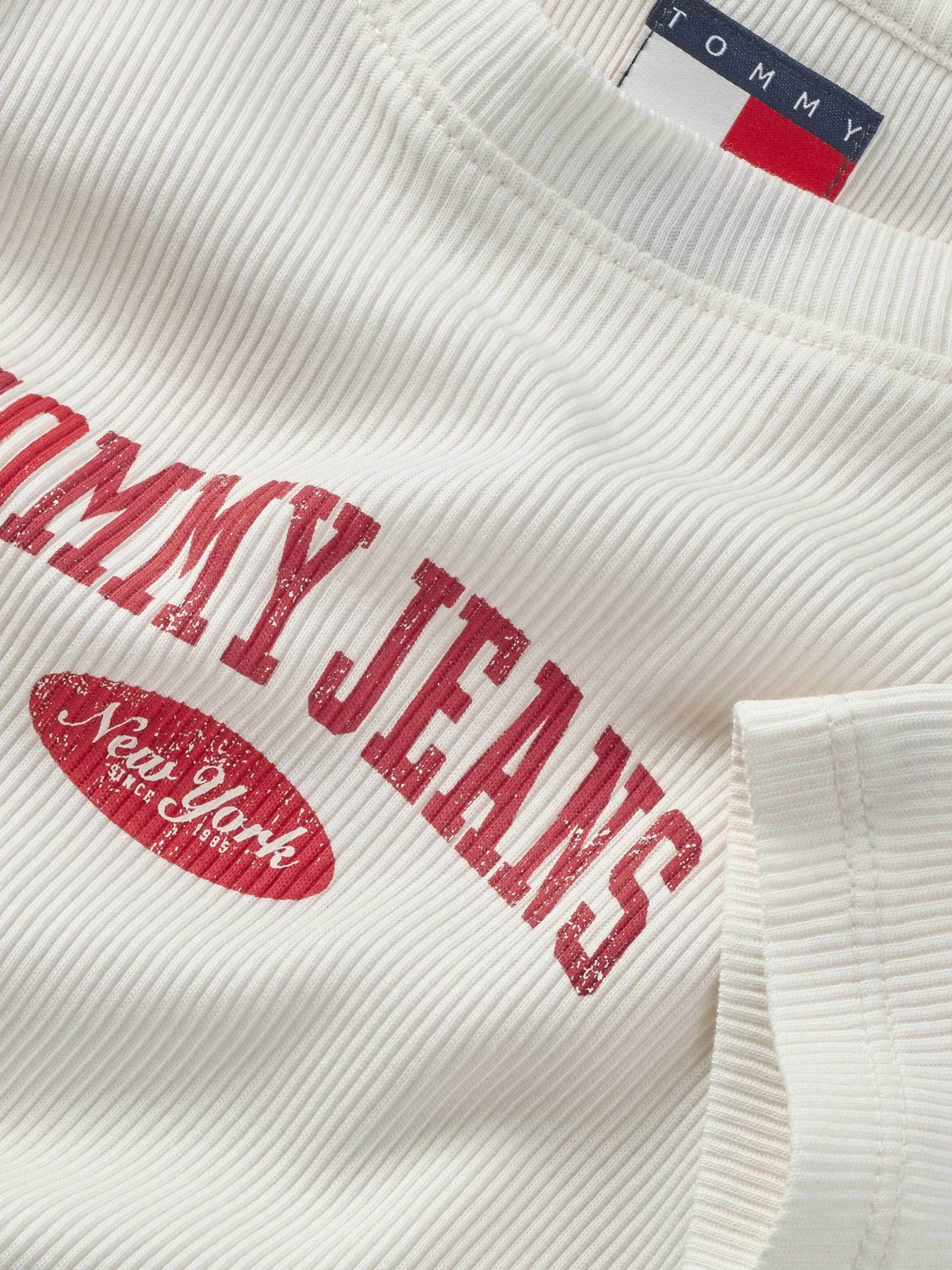  Slim Ribbed Varsity T-Shirt  Gallery