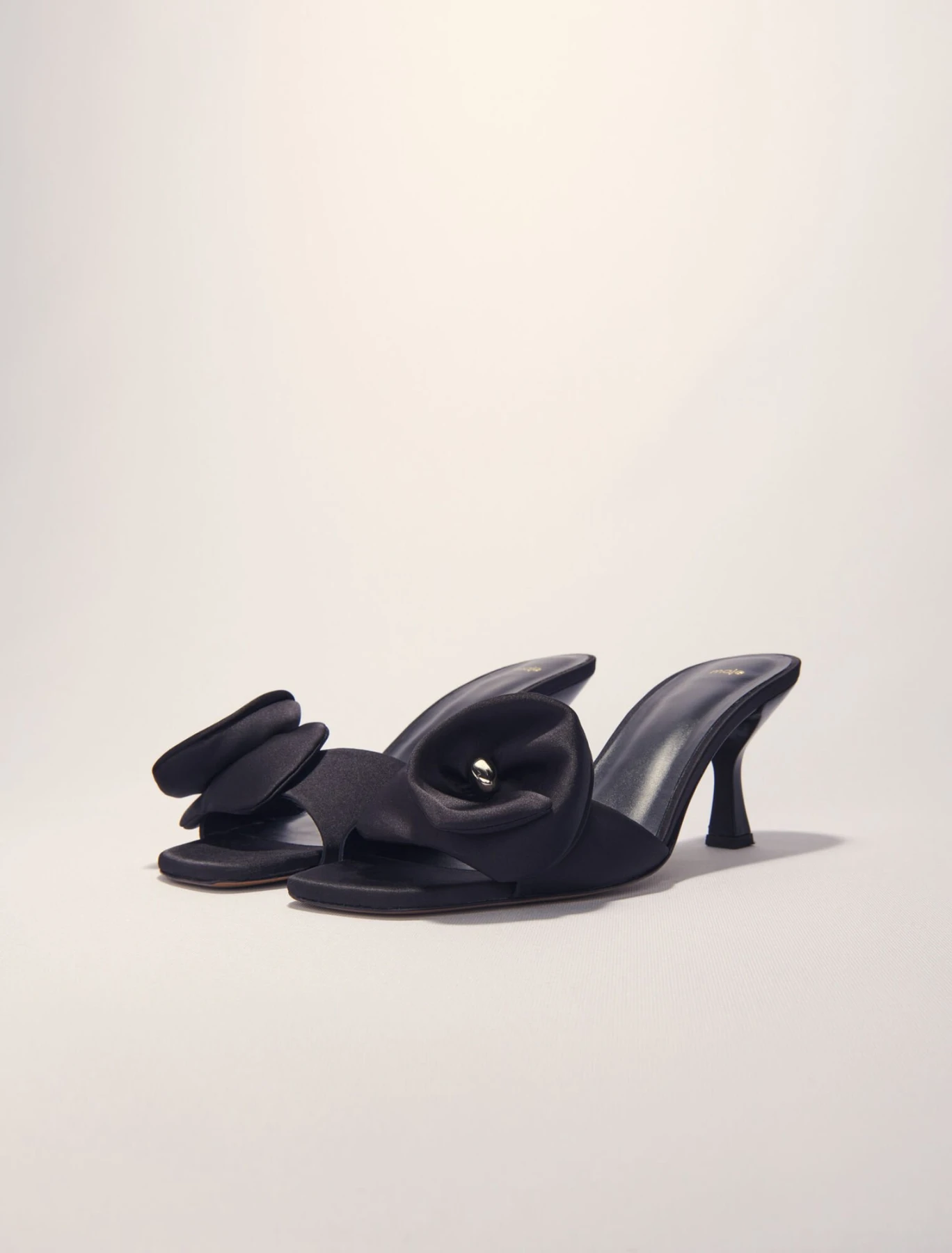  Floral-Appliqué Mules Gallery