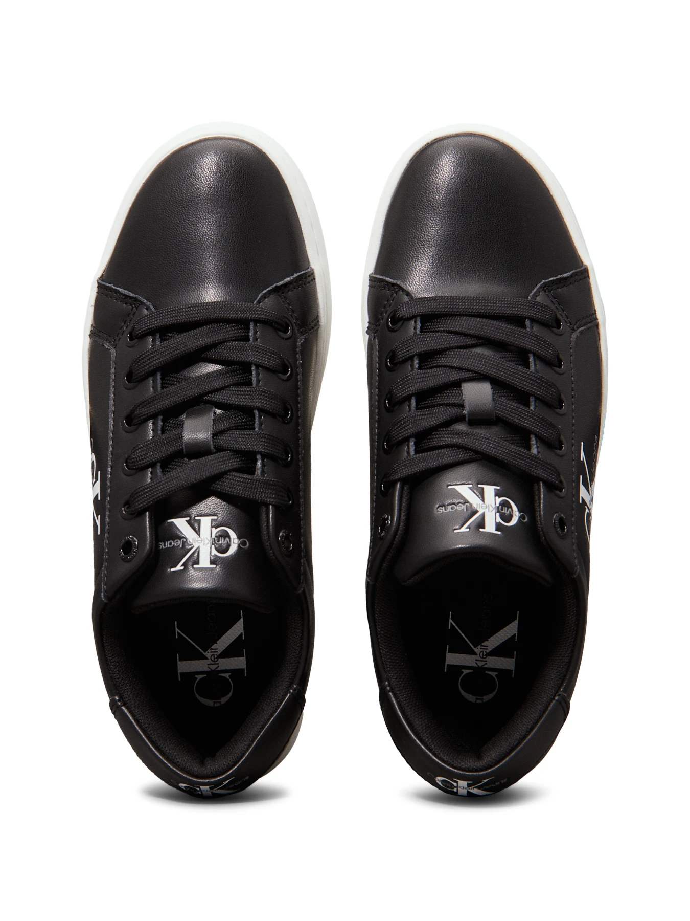 Classic Lace Up Leather Trainers Gallery