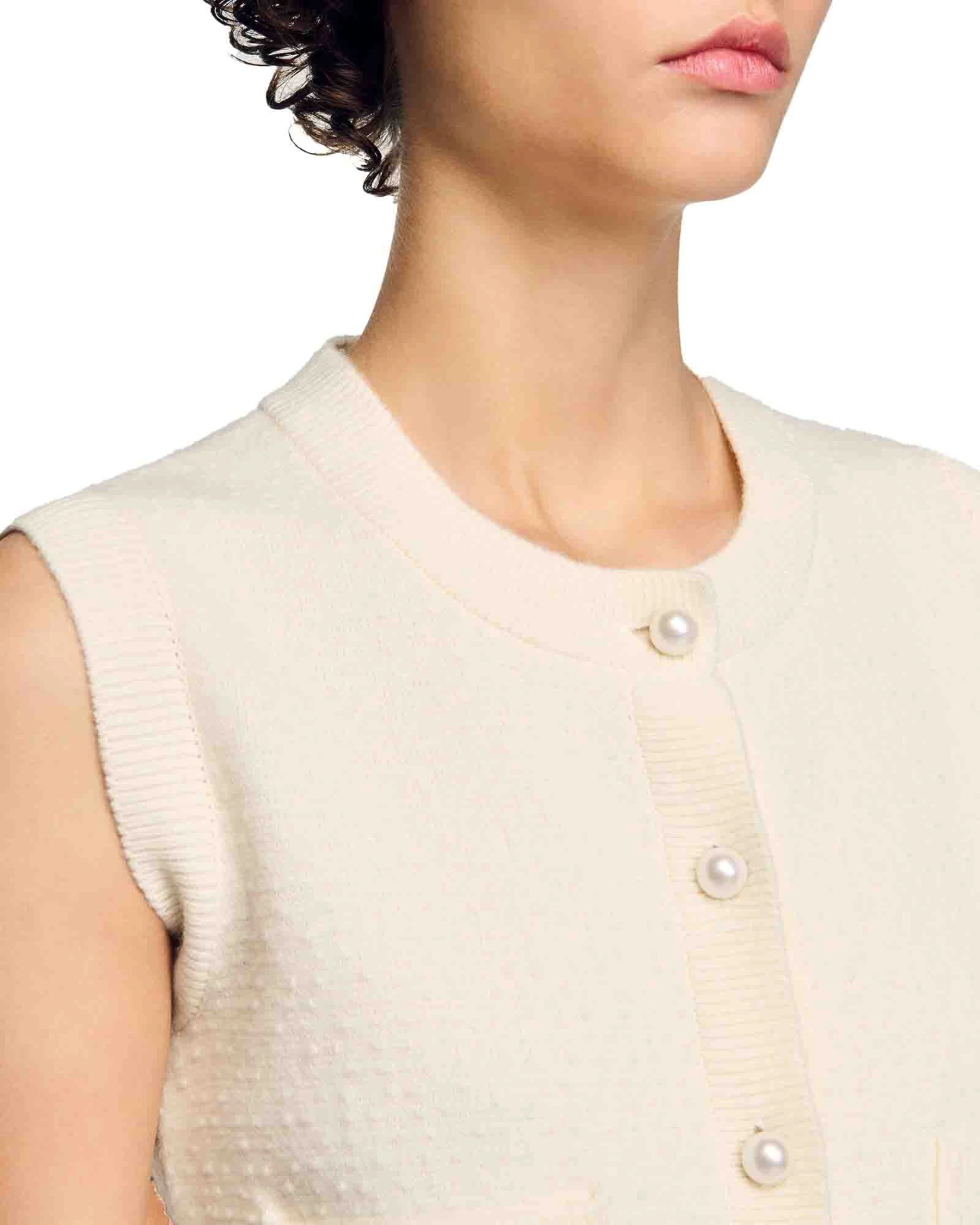 Textured Tweed Cardigan Gallery