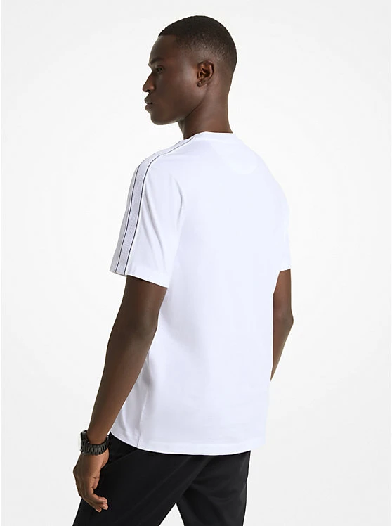  Logo Tape Cotton T-shirt Gallery