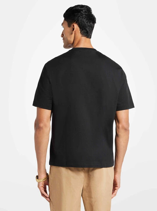  Logo Tape Cotton T-shirt Gallery