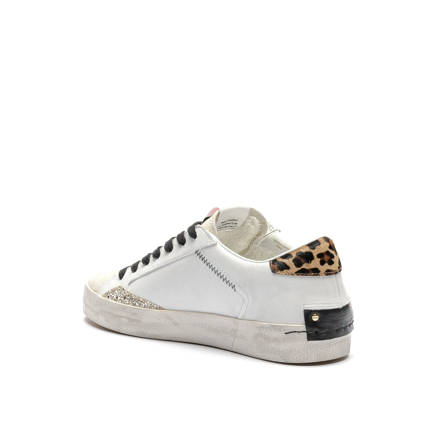 Leopard Print Leather Sneakers Gallery
