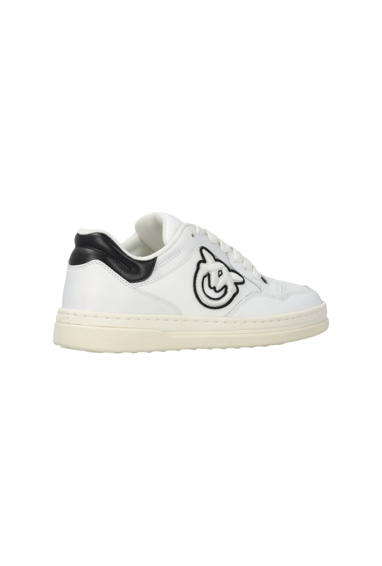 Leather Sneakers with Love Birds Logo Gallery