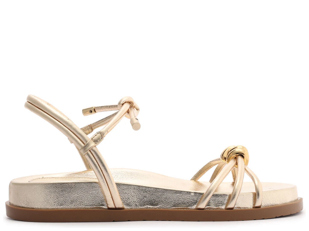 Leather Metal Knot Papete Sandal Gallery