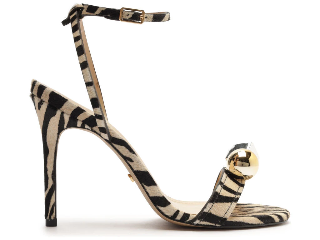 Animal Print High Heel Metal Sandal Gallery
