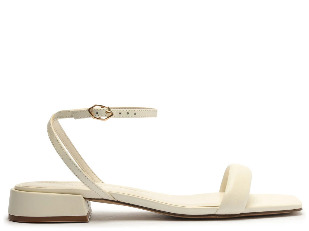  Leather Low Block Heel Sandal Gallery