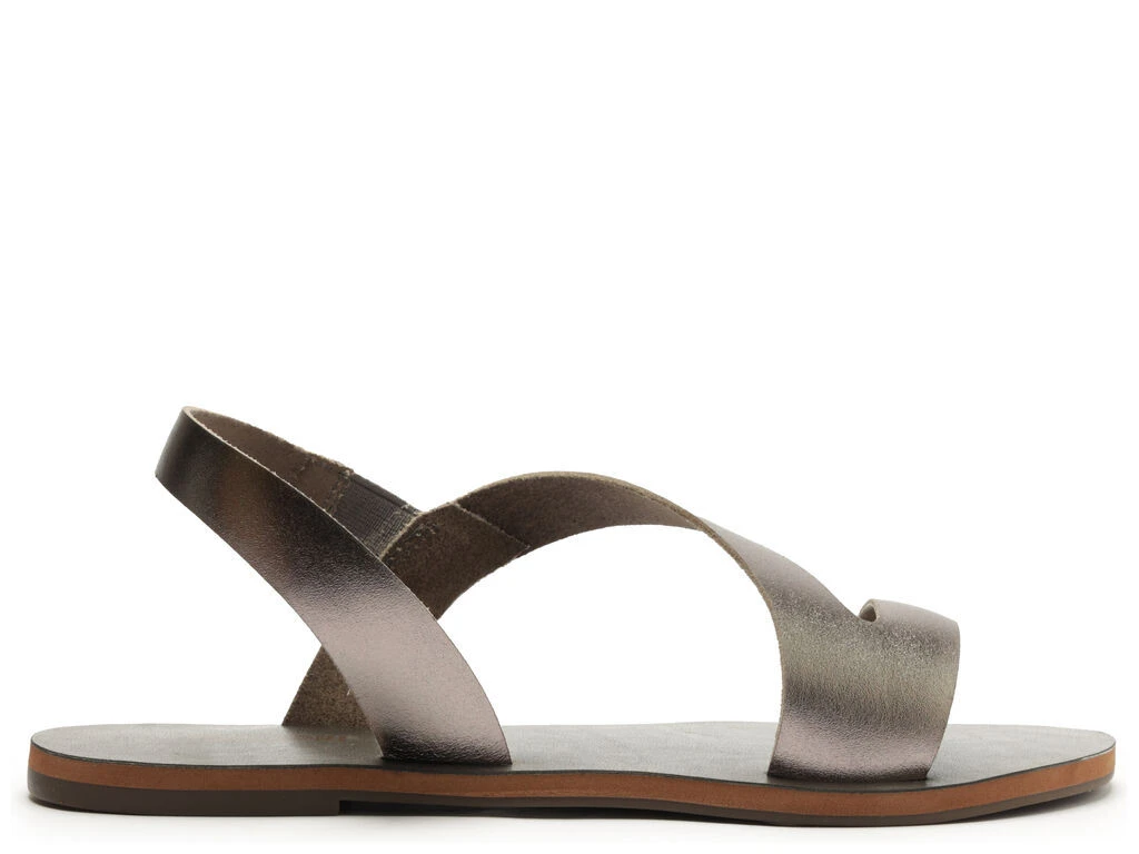 Metallic Crisscross Sandal Gallery