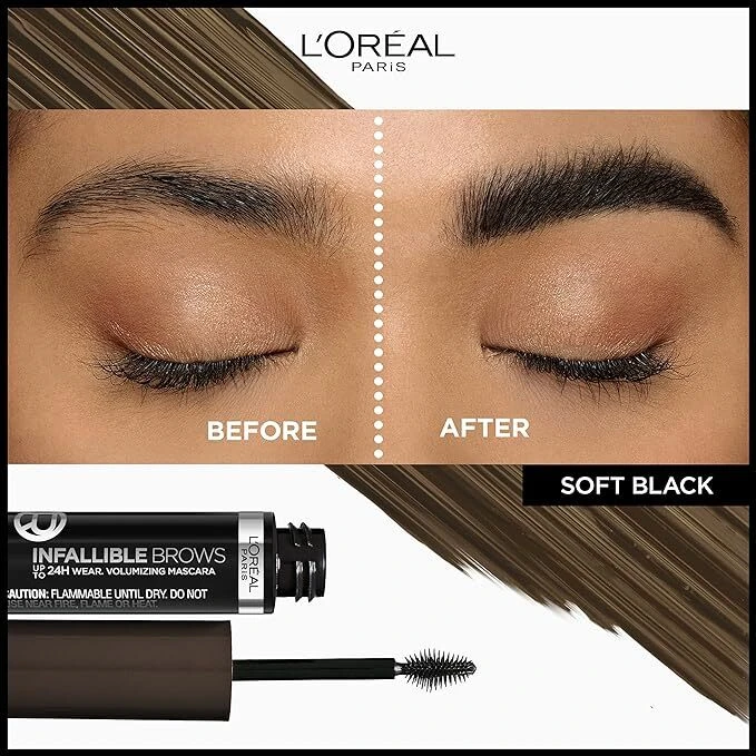 L'Oreal Paris- Brow Artist Plump & Set 108 Dark Brunette Gallery