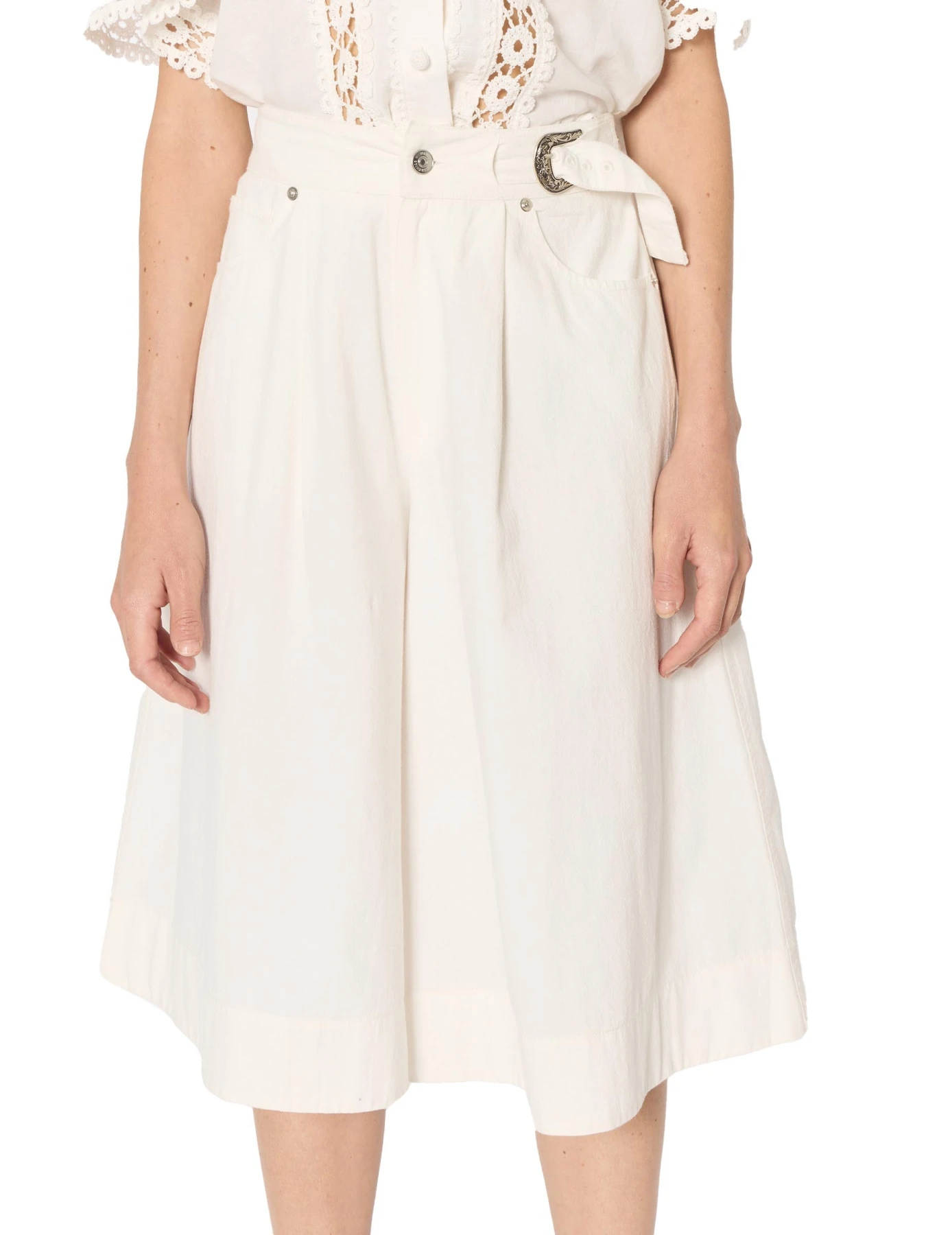 Cotton culotte skirt Gallery