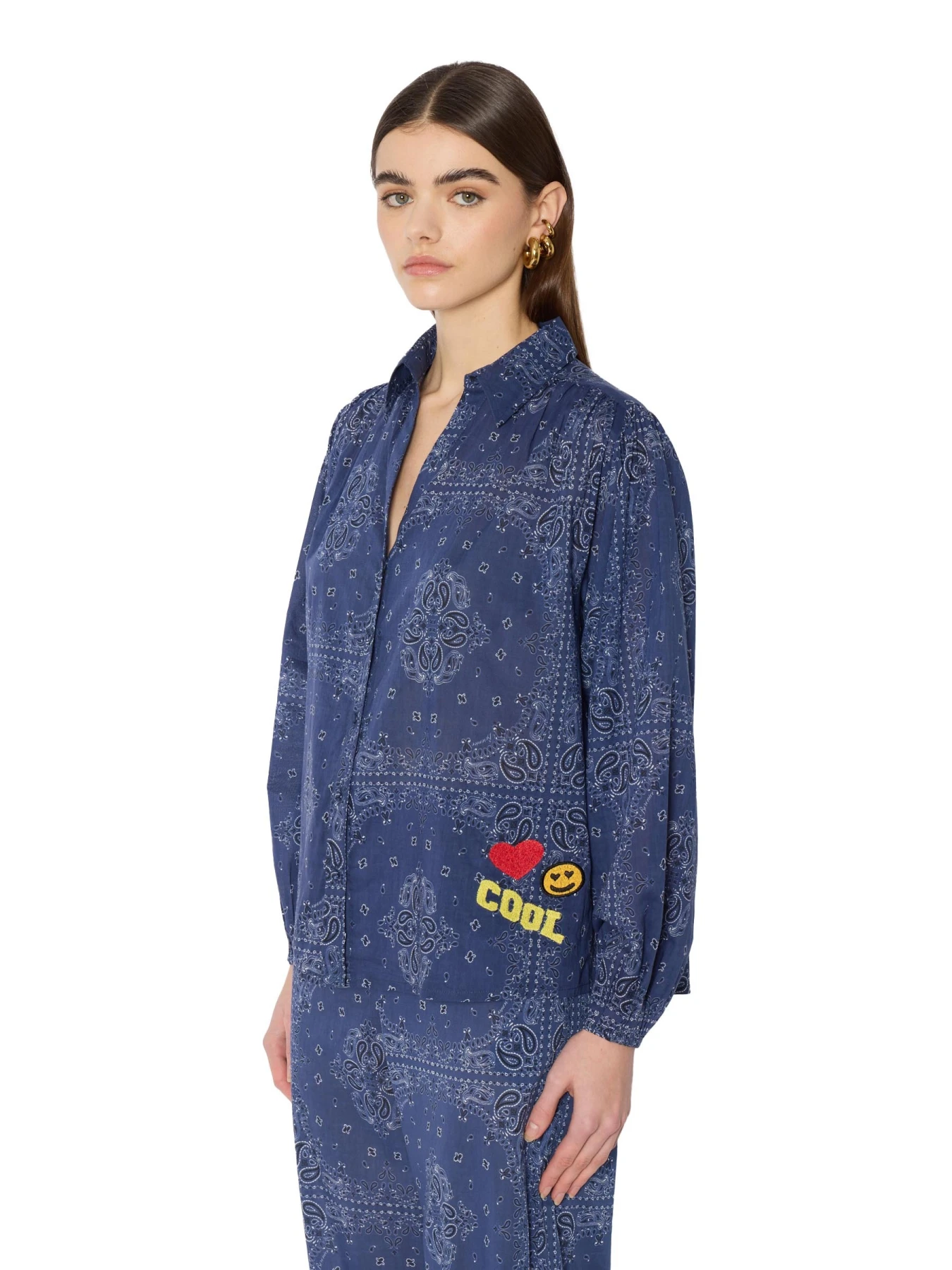 Loose fit Bandana Shirt Gallery
