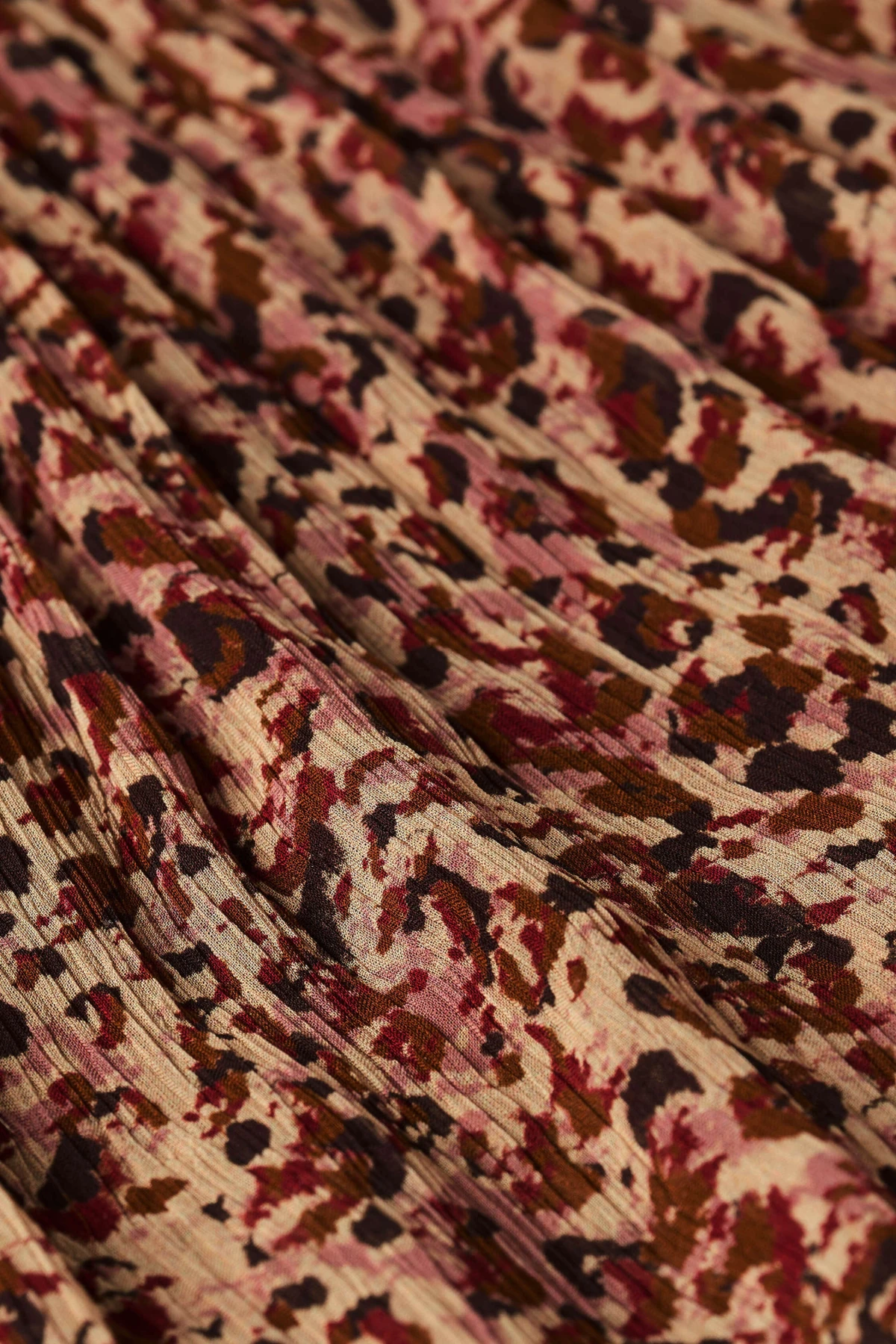 Tiered Printed Midi Skirt Gallery