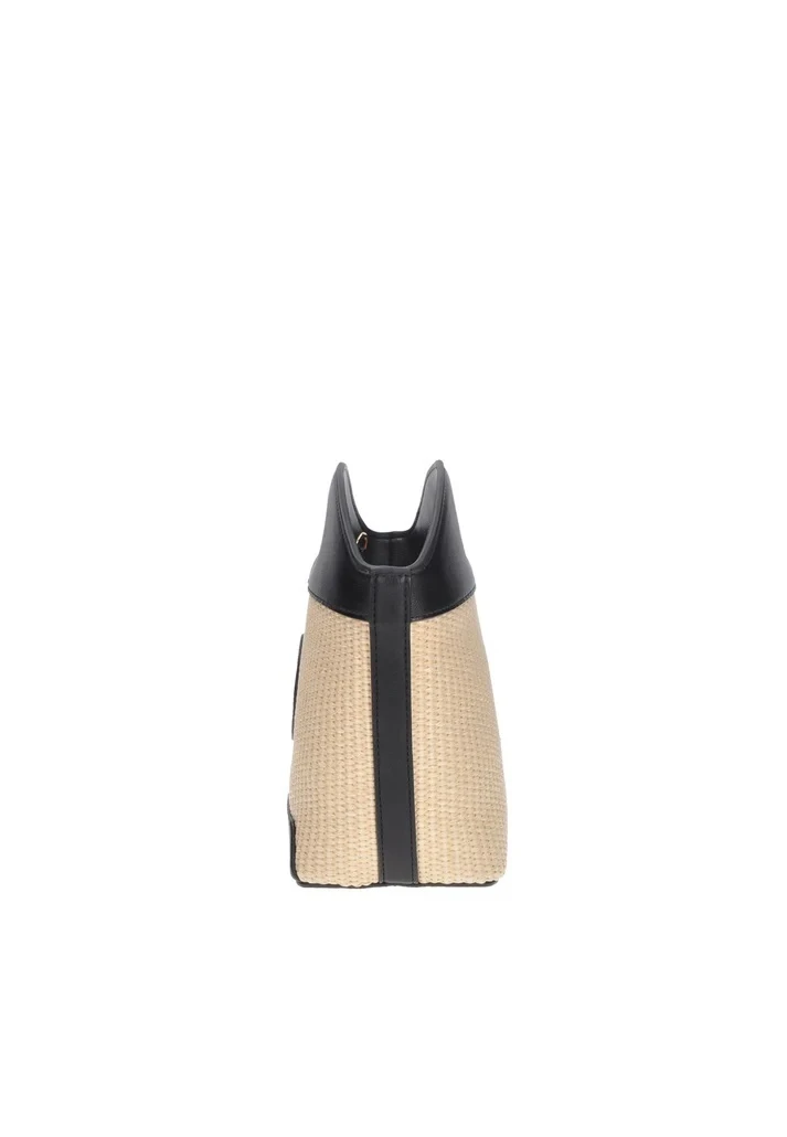 Saylor Raffia & Eco-Leather Handbag Gallery