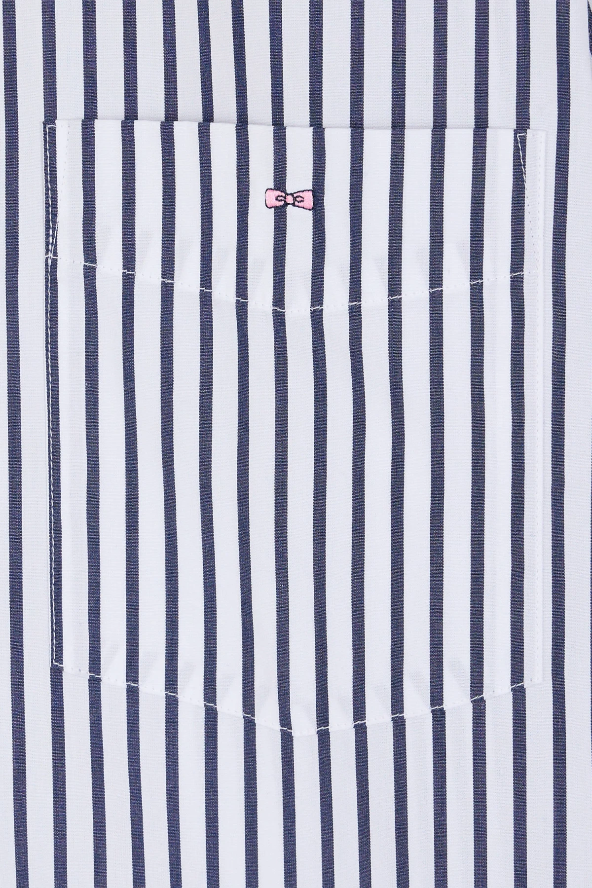 Straight-fit striped cotton shirt Gallery
