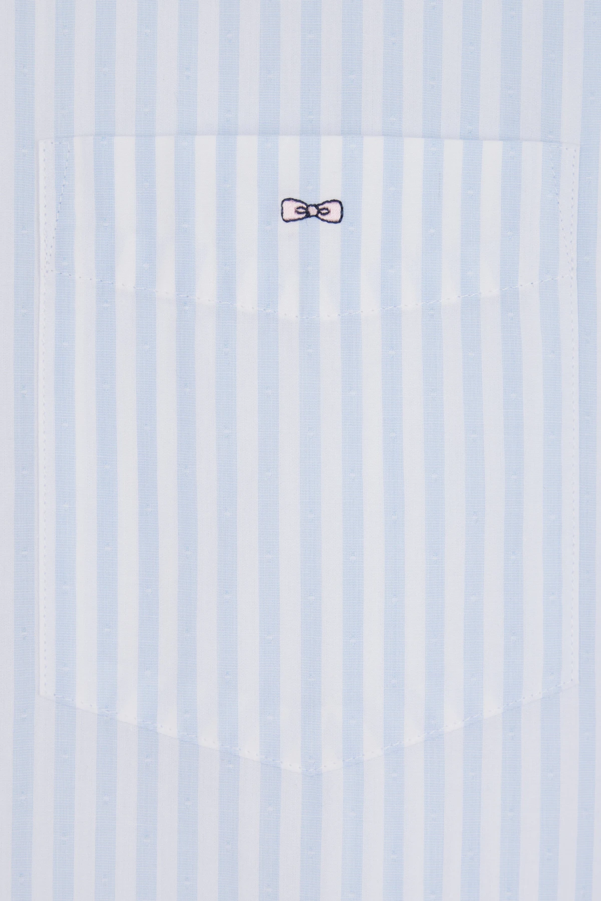 Straight-fit striped cotton shirt Gallery