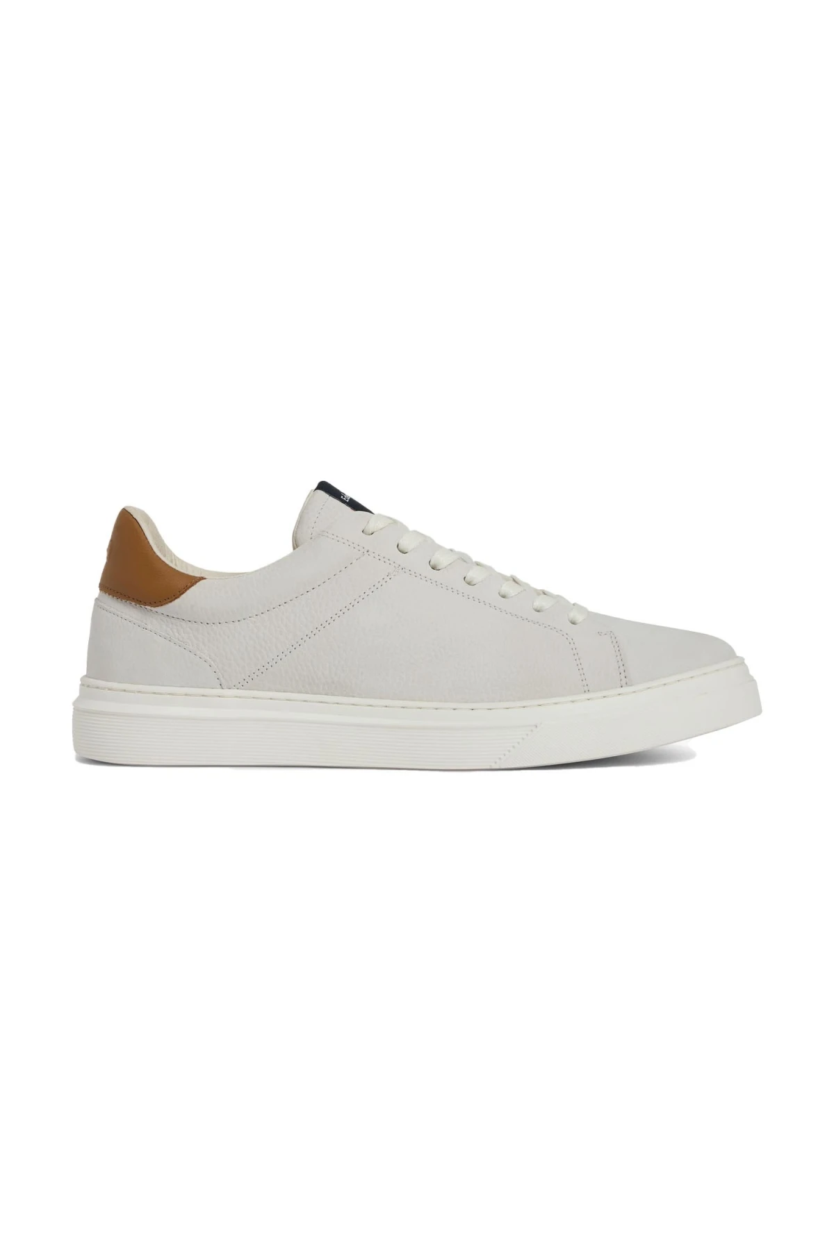 leather low-top sneakers Gallery